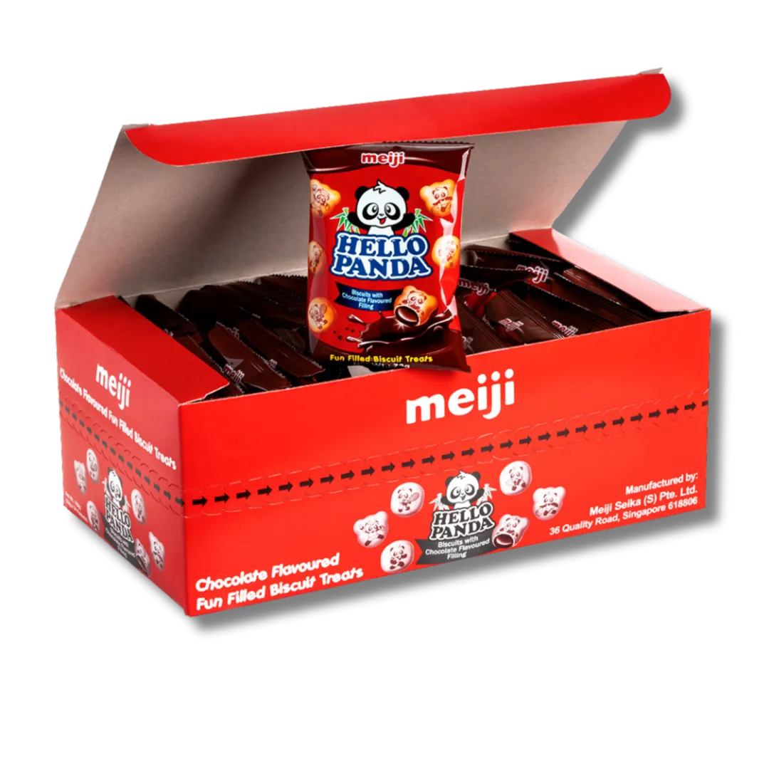 Meiji Hello Panda Biscuit Choco 35g