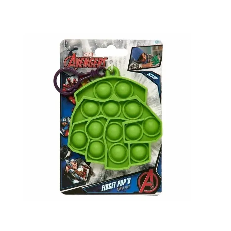 The Hulk Fidget Popup Keychain