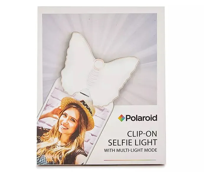 Clip-On Selfie LED Ring Light - Available 2 Designs