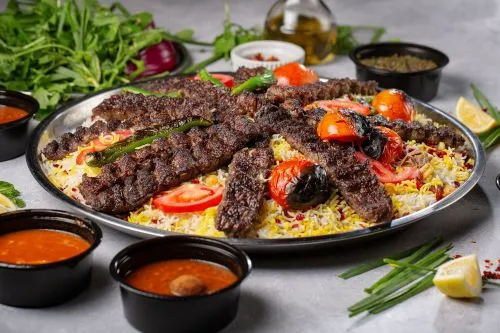 Kebab Koobideh Tray