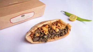 رغيف مكرونة كبدة إسكندراني