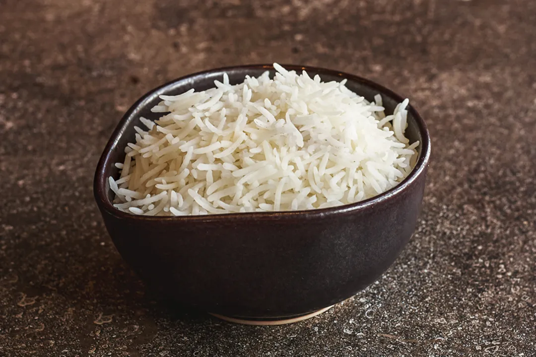 أرز مطهي على البخار
