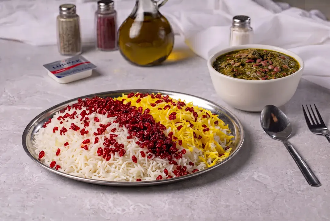 Rice & Sabzi Stew (with Meat)