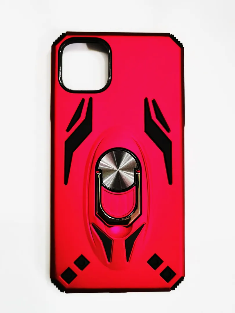 كفراحمر مع مسكة IPhone 11 pro max