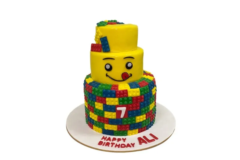 Lego Sponge Cake