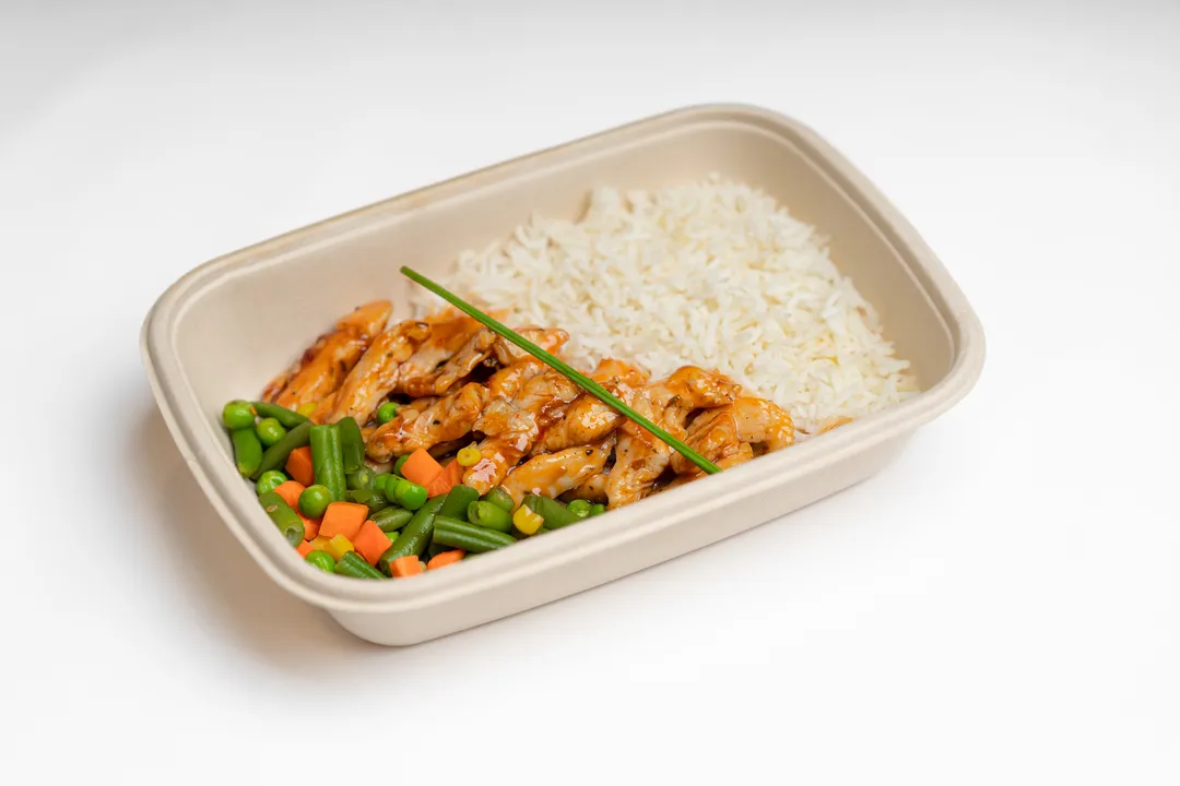 Chicken BBQ with Mix Vegetable