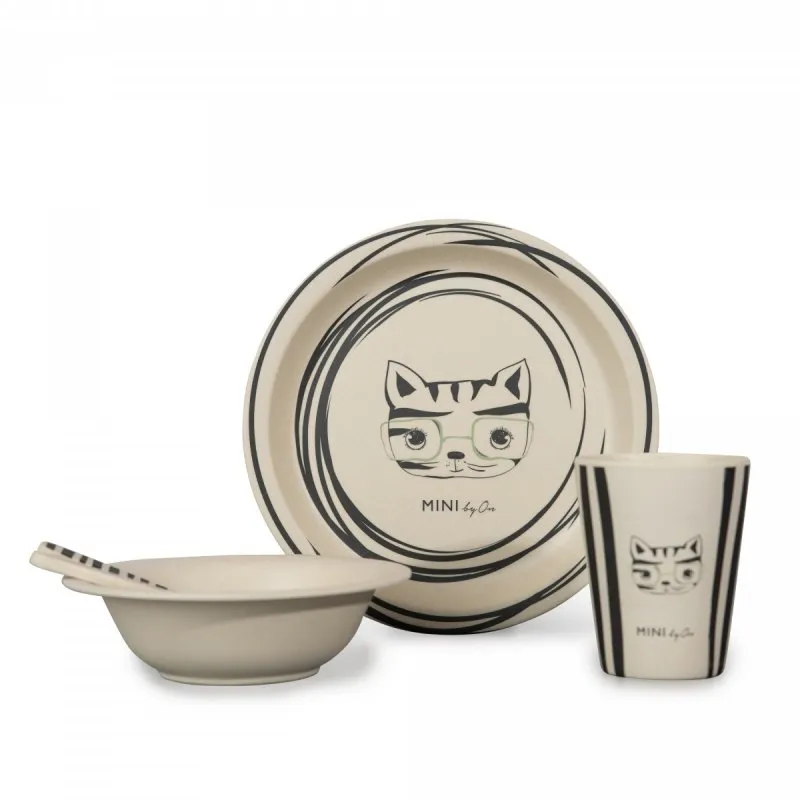 Kids Bamboo Plates Set 5 PCS
