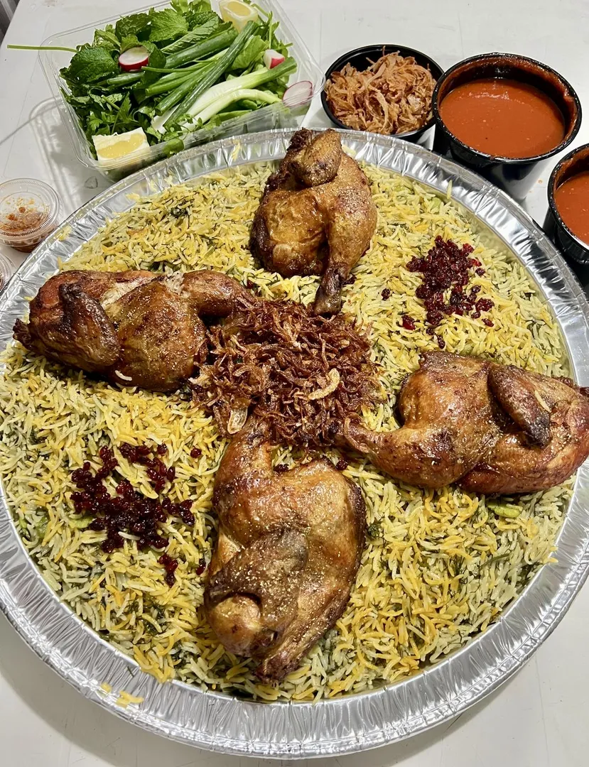 صينية شبنت باجلا دجاج