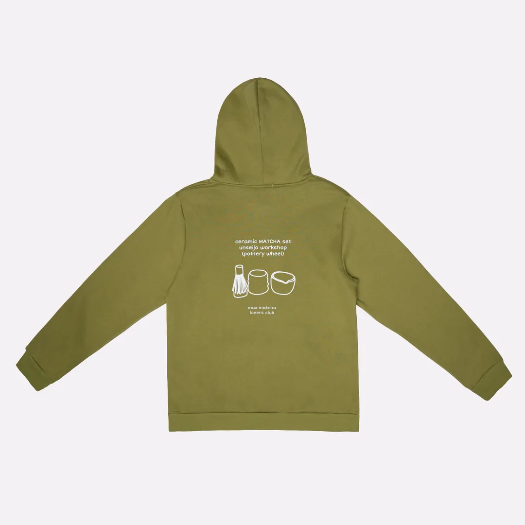 unseijo-matcha club hoodie