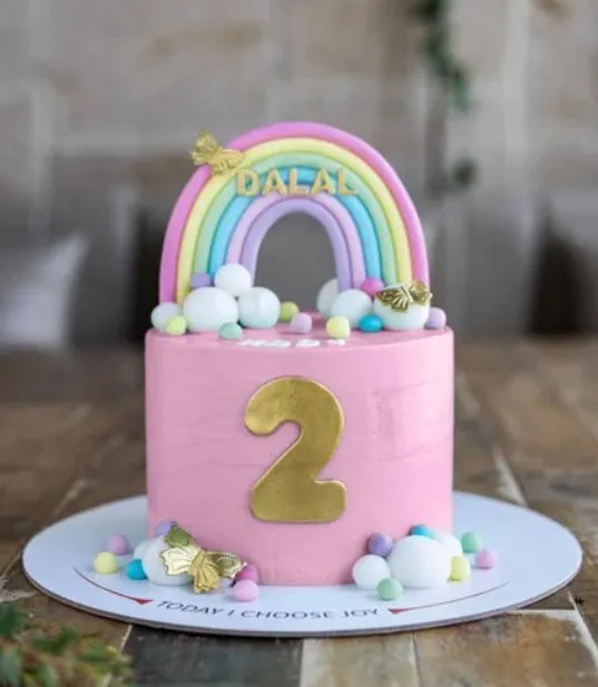 Rainbow Cake Pink