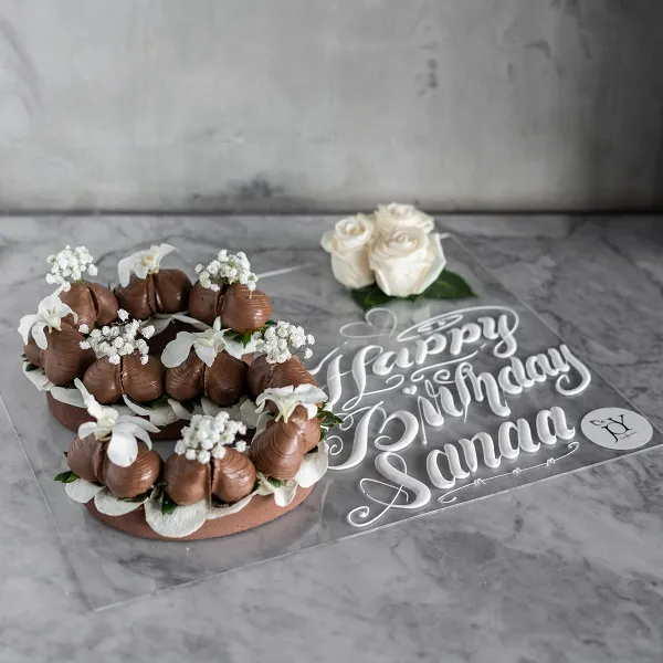 STRAWBERRY LETTERS - SMALL