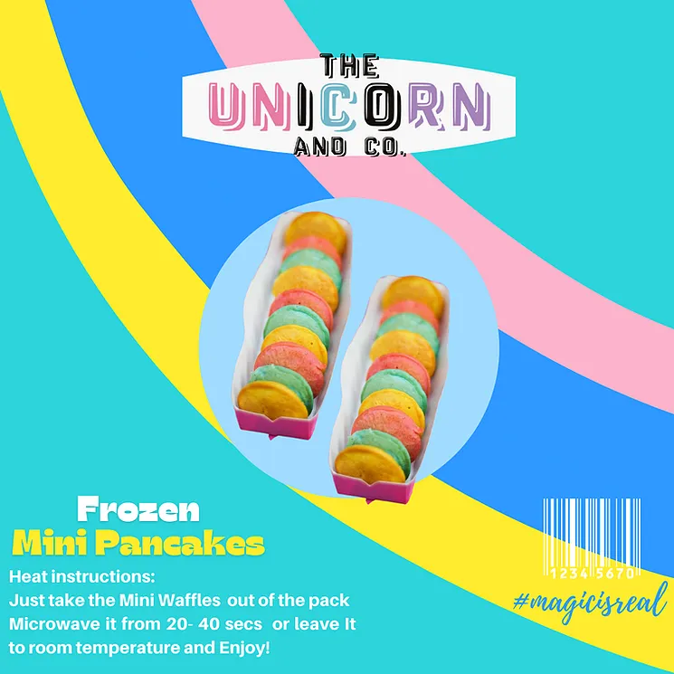 Frozen mini pancakes