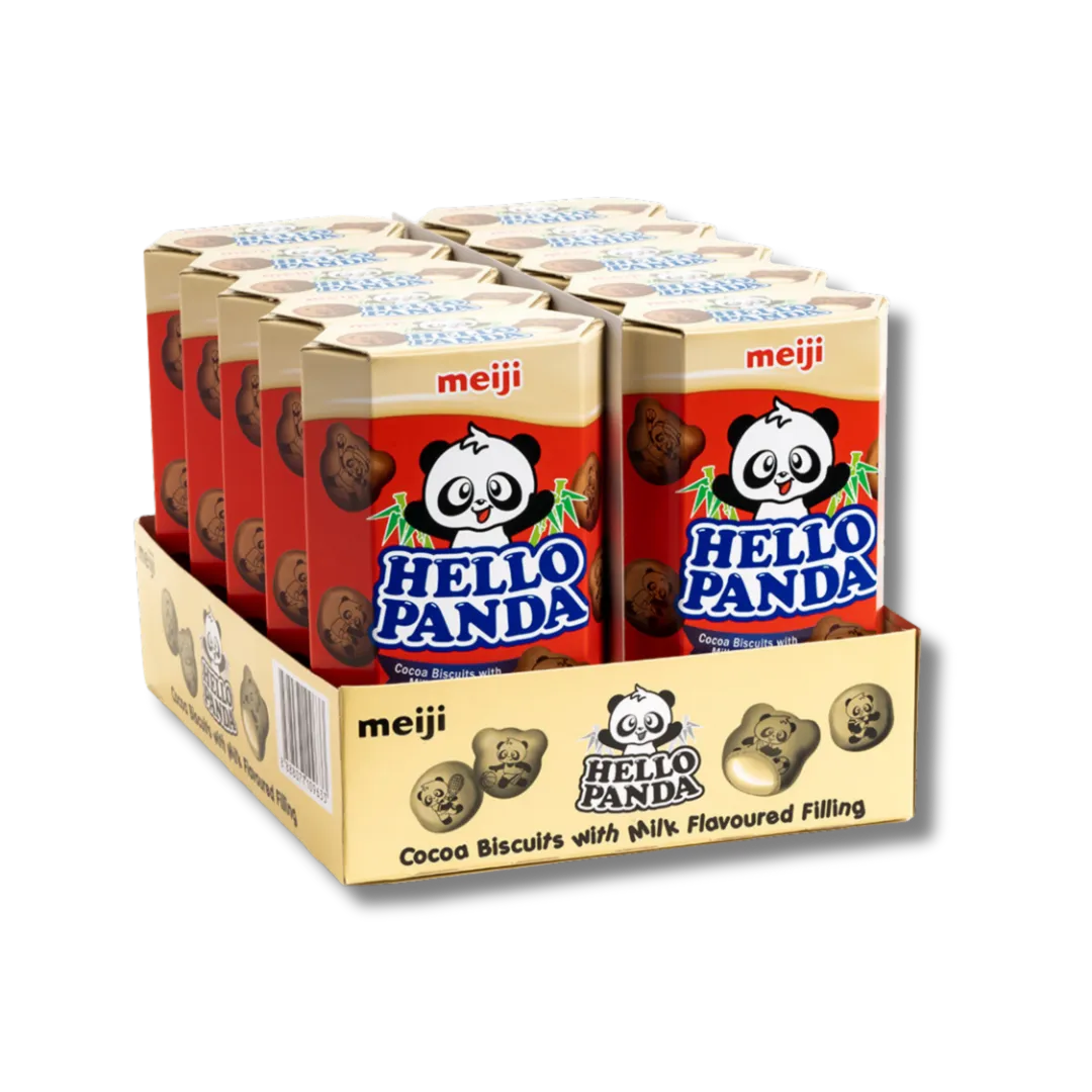 Meiji Hello Panda Biscuit Milk 50g
