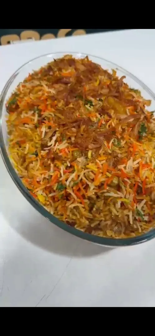 Hyderabadi chicken biryani