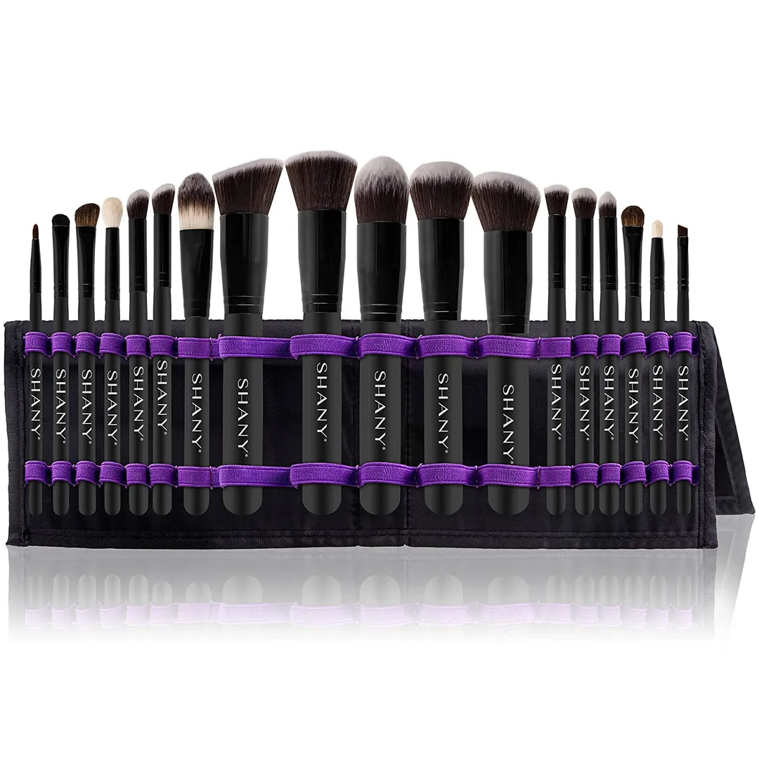 SHANY Artisan’s Easel Brush Set - BLACK - 18 brushes