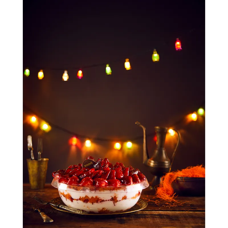 Strawberry Trifle Bowl