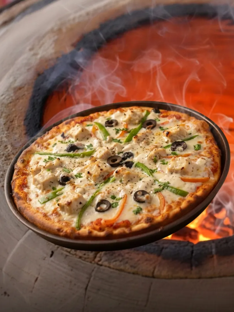 Zinger- Pizza Naan