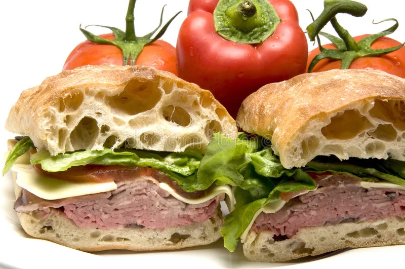 Ciabatta Roast Beef Sandwich
