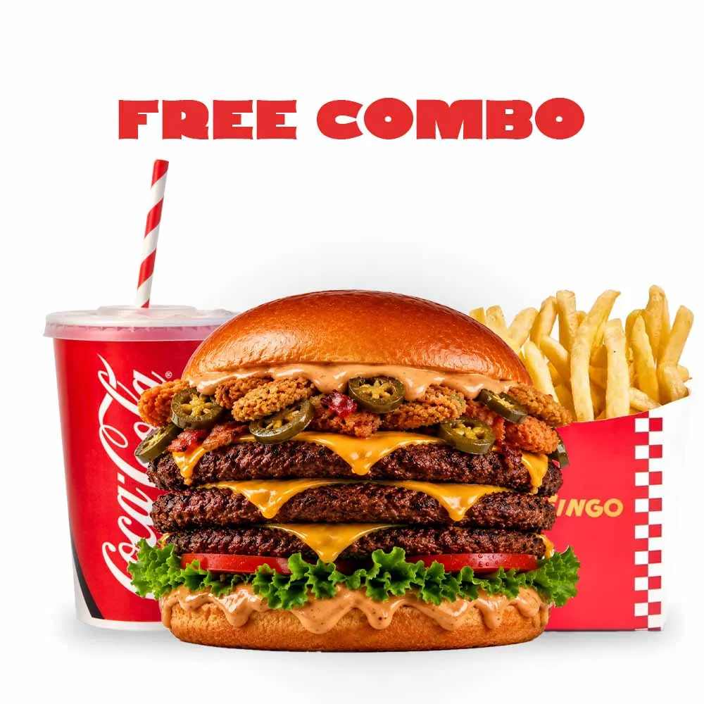 Fried Jalapenos Smashed Burger TRBL