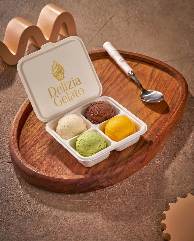 Gelato Box 4 Scoop.