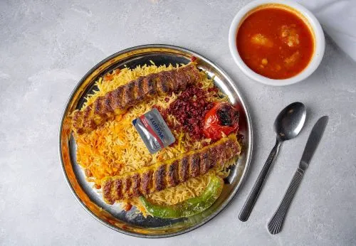 Rice Kebab Chicken