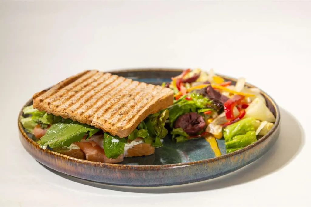 Salmon Brown Toast
