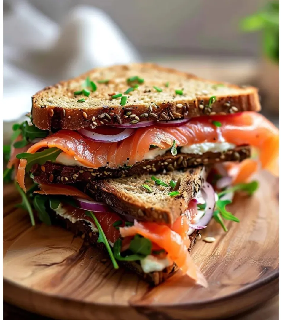 Smoked Salmon Sourdough