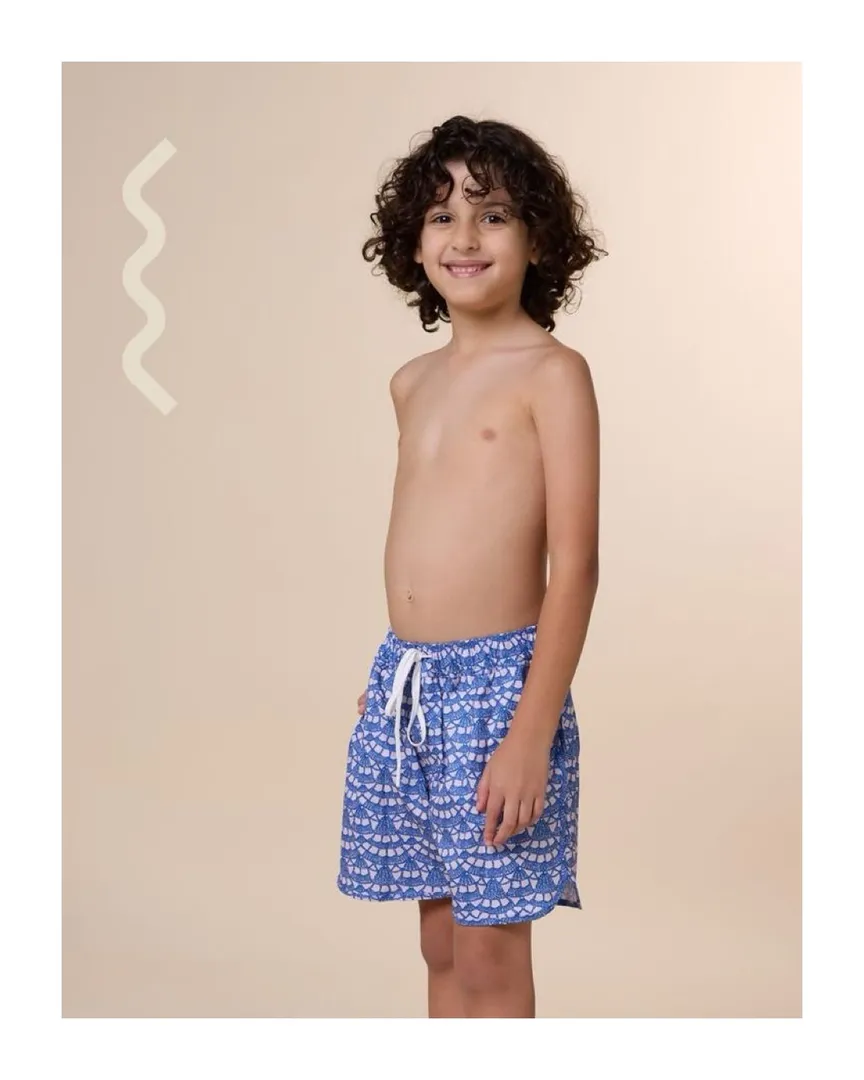 Boys Swim Shorts- Blue