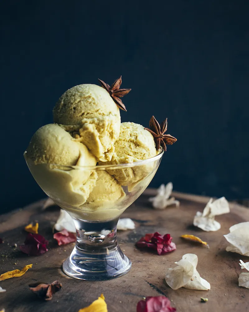 Golden Chai Ice Cream