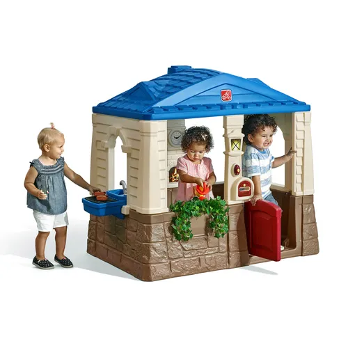 Naturally Playful® Adventure Lodge Play Center With Glider.