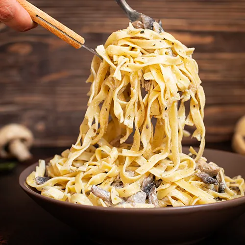 بيننا وايت صوص مشروم وفراخ