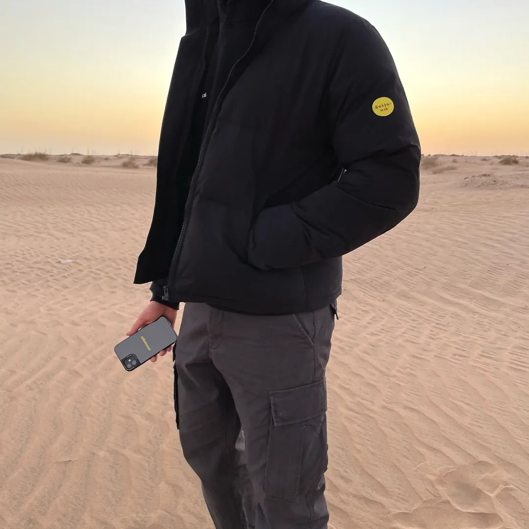 PUFFER JACKET BLACK
