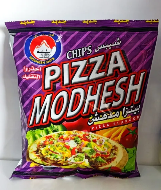 Modhish pizza chips 50 grams