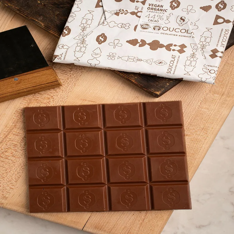 Vegan Organic Chocolate 44% Cacao 250g