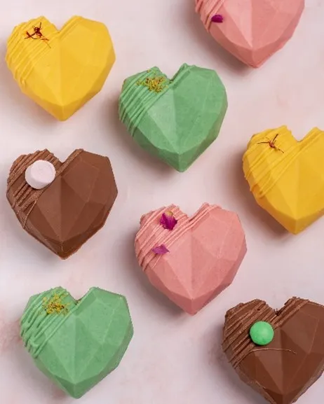 Heart Hot Chocolate Bombs - Mix Flavors