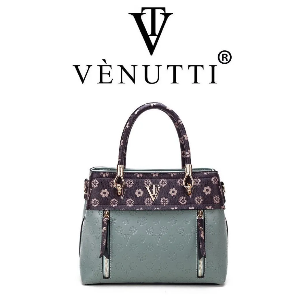 1- جنطة جلد نسائية VENUTTI