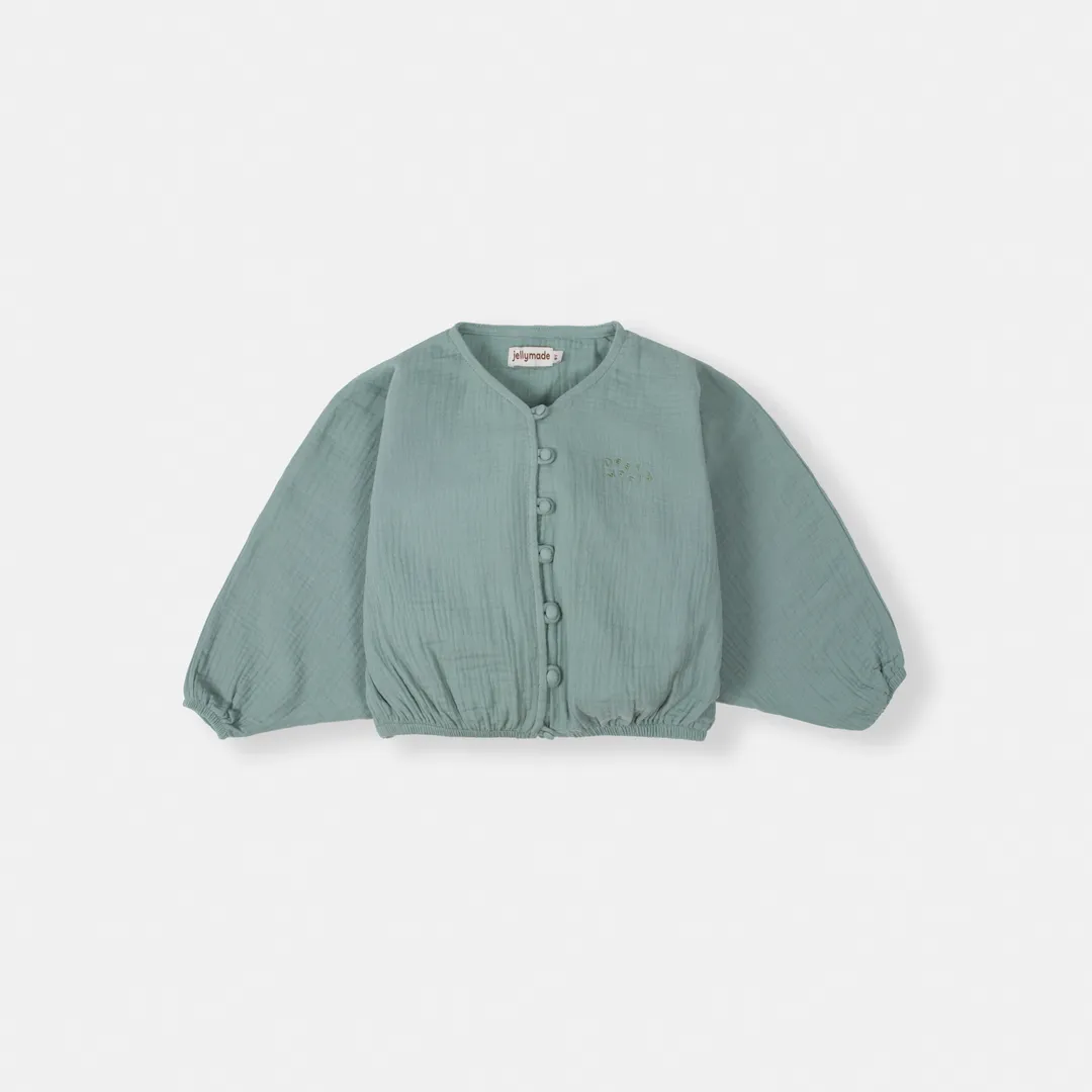 Mediterranean Blouse- Mint