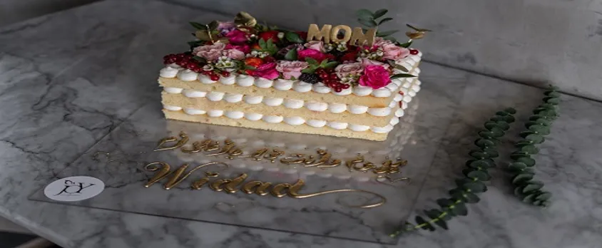 Vanilla Garden Cake.