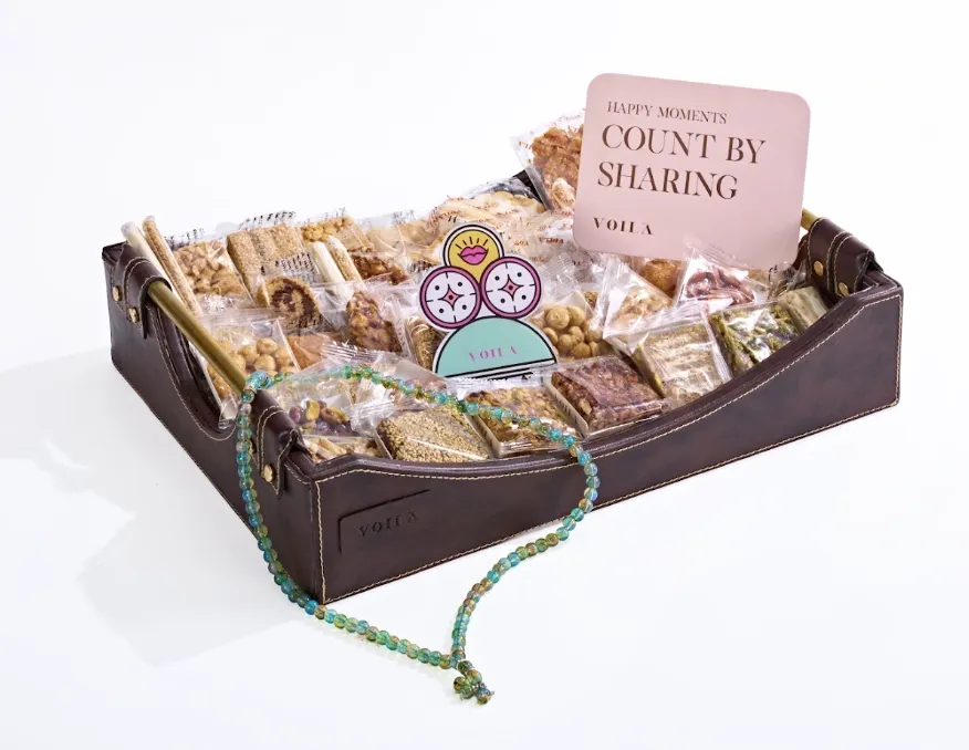Leather Tray Copper Handle - 56 pcs