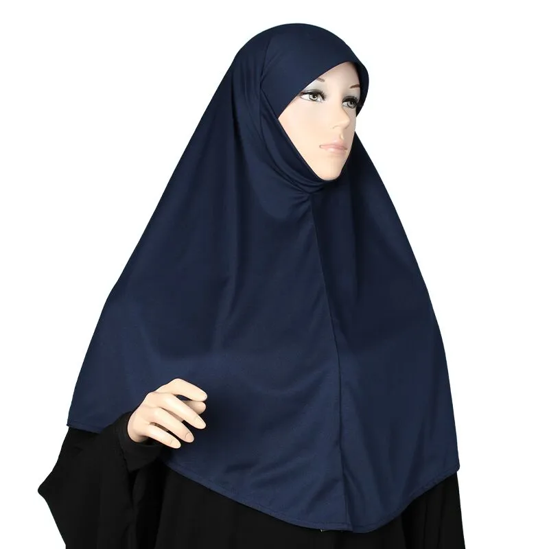 حجاب نايلون بالمقوى بخيط