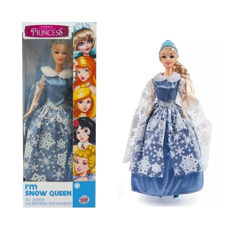 Princess Snow Queen Doll - 30 cm
