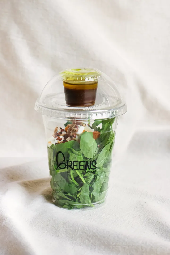 Pumpkin spinach in cup 22-026