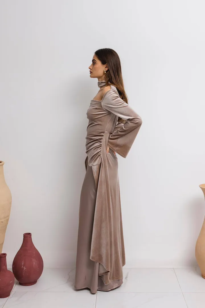 Off shoulder dress