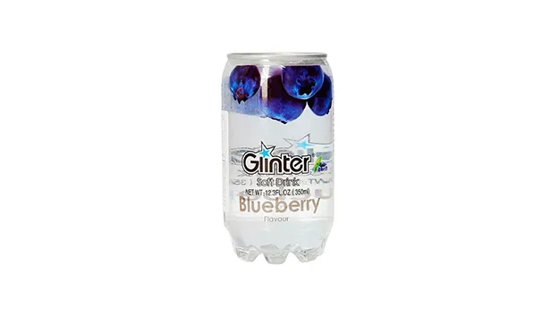 Glinter Blueberry Soft Drink 350 ML
