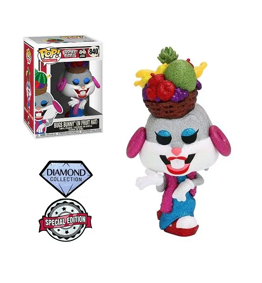 Funko POP! Bugs Bunny in Fruit Hat Diamond Collection - Special Edition