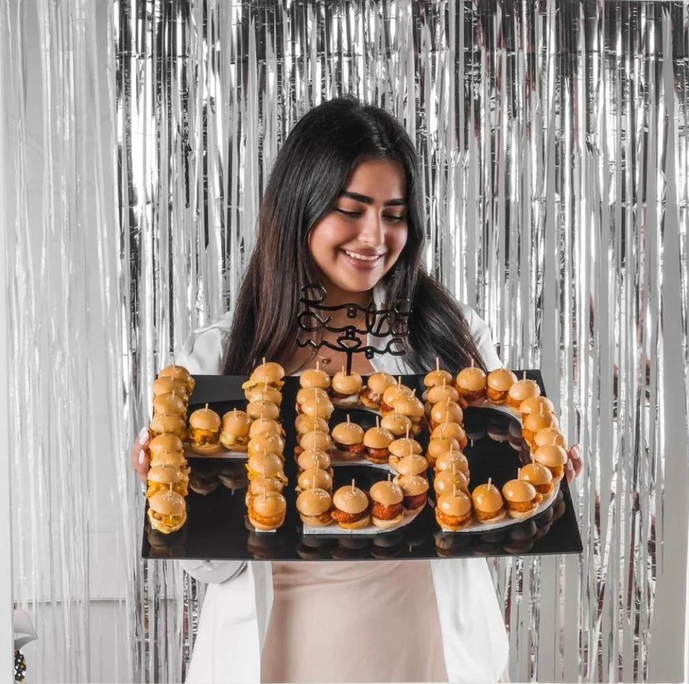 HBD Mini burgers