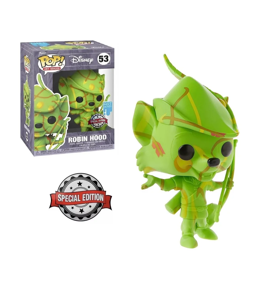 Funko POP! Disney Robin Hood Special Edition Figure - Art Series