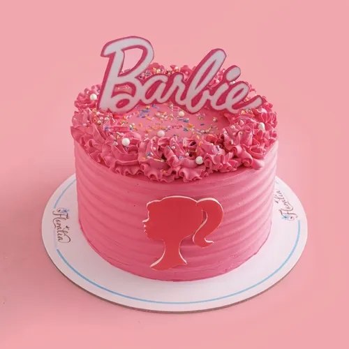 Barbie Sprinkles Cake