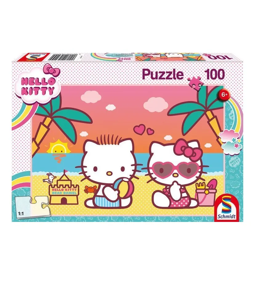 Hello Kitty Fun at the Beach Jigsaw Puzzle - 100 PCS