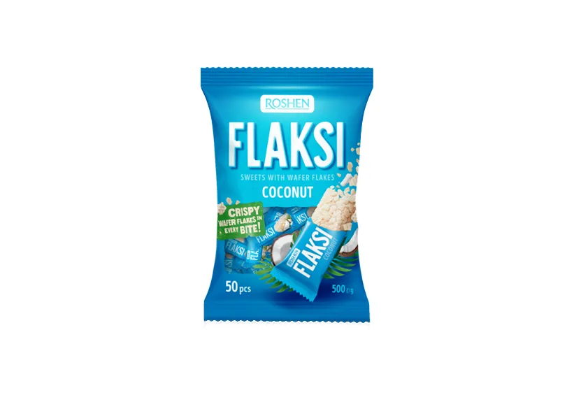 Roshen Wafer with Coconut Flakes 500g